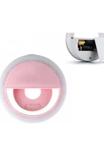 Pazariz Ring Light Selfie Işığı 3 Kademeli Led Telefon Işığı