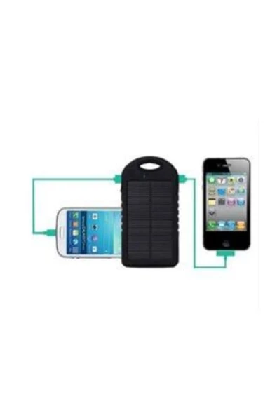 Pazariz Güneş Enerjili Solar Powerbank 10000 Mah - Resim 3