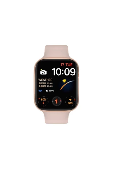 Pazariz Akıllı Saat 99 Smartwatch Tam Ekran Dokunmatik Türkçe Menü Arama Cevaplama Kablosuz Şarj - 2