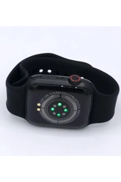 Pazariz G68l Smart Watch 6s Akıllı Saat Yan Tuşlar Aktif Uygulama – Çift Kordon Siyah - Resim 3