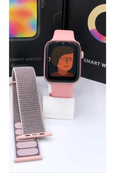 Pazariz G68l Smart Watch 6s Akıllı Saat Konuşma Özellikli Türkçe Menü Yan Tuşlar Aktif Uygulama - 3