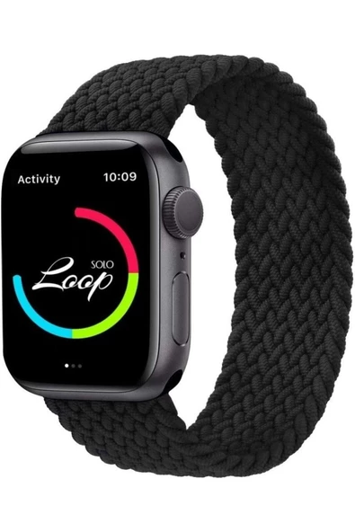 Pazariz Apple Watch Uyumlu42mm 44mm 45mm 49mm 1/2/3/4/5/6/se/7/8/ultra Kordon Örgü - 1