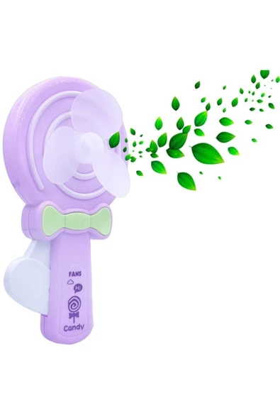 Pazariz El Fanı Vantilatör Candy Manuel Basmalı Çocuklar Için El Göz Koordinasyon Aleti ürün görseli 1