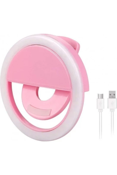 Pazariz Selfie Işığı Pembe ürün görseli 1