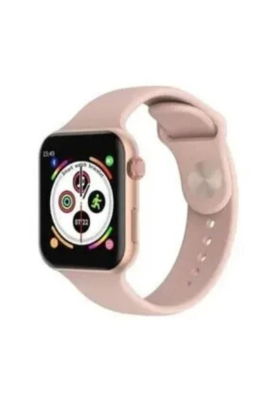 Pazariz Pembe T500 Türkçe Menü Yeni Nesil Tam Dokunmatik Akıllı Saat 2022 - Resim 3