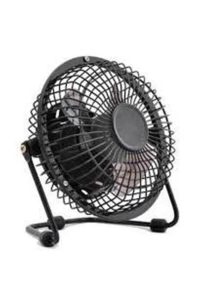 Pazariz Usb Fan Usb Vantilatör Usb Mini Fan Masaüstü Taşınabilir Metal