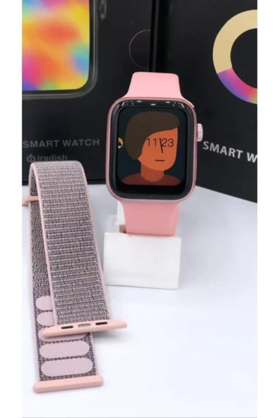 Pazariz G68l Smart Watch 6s Akıllı Saat Konuşma Özellikli Türkçe Menü Yan Tuşlar Aktif Uygulama - Resim 3
