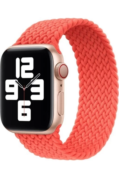 Pazariz Apple Watch Uyumlu38mm 40mm 41mm 1/2/3/4/5/6/se/7/8 Kordon Örgü Kordon 32 12 ürün görseli 1