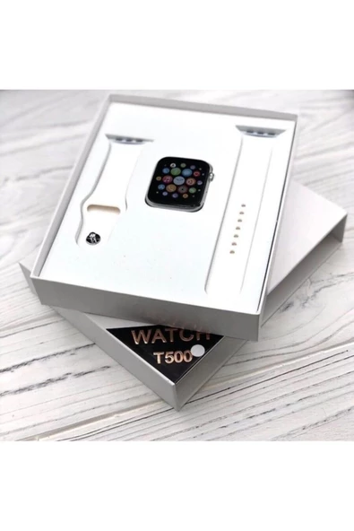 Pazariz T500 Akıllı Saat Ios Andorid Destekli Arama Özeliği Sensörlü Uyumlu - Resim 2