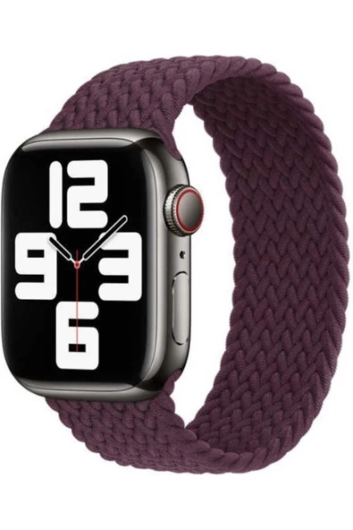 Pazariz Apple Watch Uyumlu42mm 44mm 45mm 49mm 1/2/3/4/5/6/se/7/8/ultra Kordon Örgü ürün görseli 1