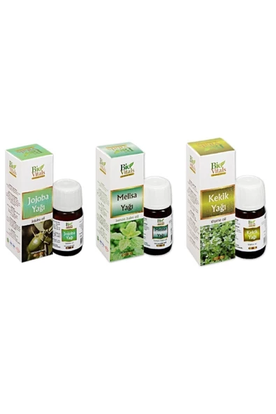 Pazariz Melisa Jojoba Kekik-aromatik Masaj-cilt Bakım Yağ Seti ürün görseli 1