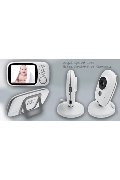 Pazariz 3,2"ekranlı Bebek Kamerası Gece Görüşlü Ks-603 - 3
