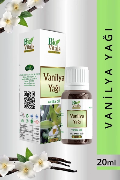 Pazariz Vanilya Yağı 20 ml ürün görseli 1