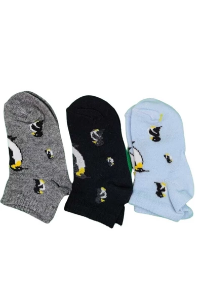 Pazariz Çocuk Çorap Adet 3 Adet - Resim 2