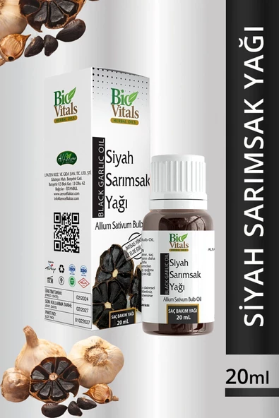 Pazariz Siyah Sarımsak Yağı 20 Ml ürün görseli 1