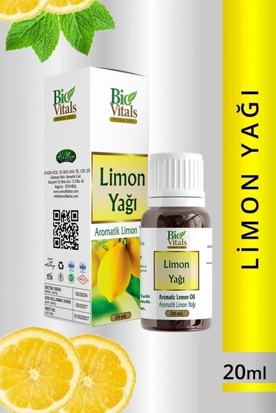 Pazariz Limon Yağı 20 Cc