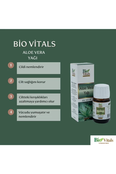 Pazariz Aloe Vera Yağı 20 ml - Resim 3