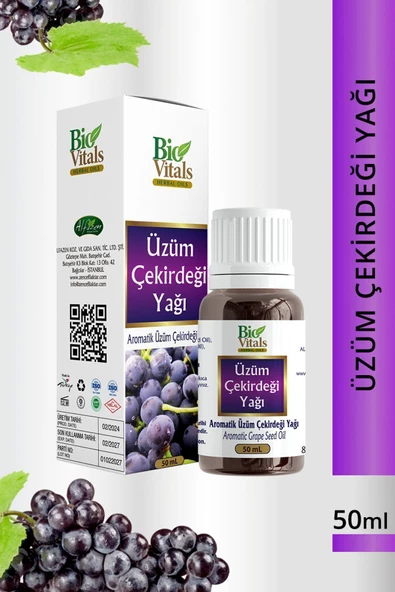 Pazariz Üzüm Çekirdeği Yağı 50 ml ürün görseli 1