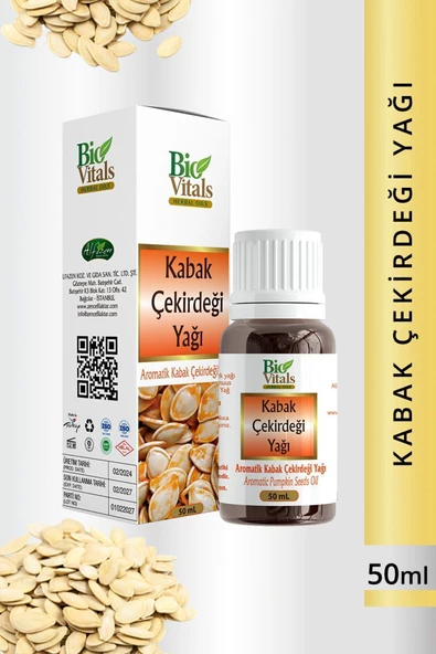 Pazariz Kabak Çekirdeği Yağı 50 ml ürün görseli 1