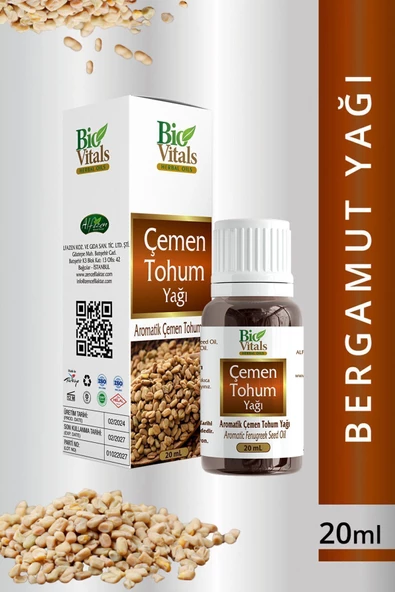 Pazariz Çemen Tohumu Yağı 20 Ml ürün görseli 1