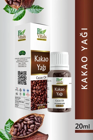 Pazariz Kakao Yağı 20ml - Aromatik Bitkisel Yağ