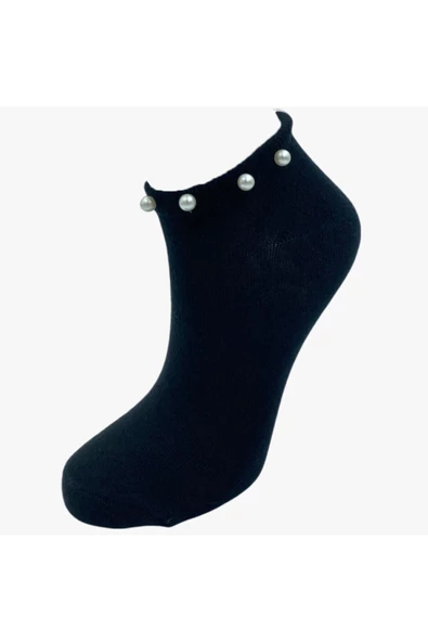Pazariz Kadın Siyah Patik Çorap ürün görseli 1