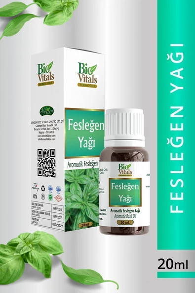 Pazariz Fesleğen Yağı 20ml ürün görseli 1