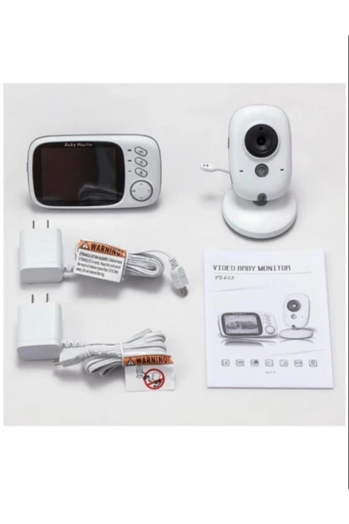 Pazariz Bebek Kamerası Lcd Ekranlı Bebek Kamerası & Monitörü - Sıcaklık Kontrollü Ks-603 Ensağlam - 2