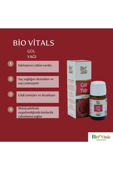 Pazariz Gül Yağı 20ml - 2