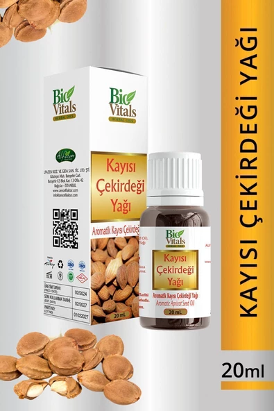 Pazariz Kayısı Çekirdeği Yağı 20 ml ürün görseli 1