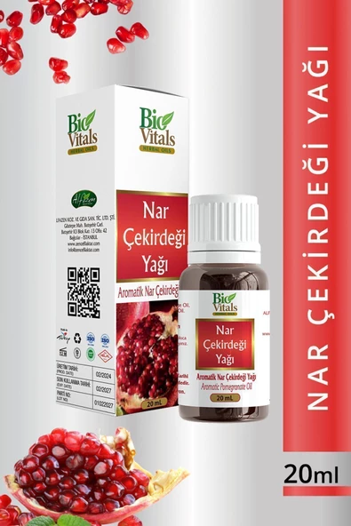 Pazariz Nar Çekirdeği Yağı 20ml ürün görseli 1