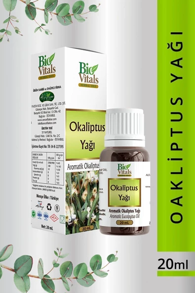 Pazariz Okaliptus Yağı 20ml ürün görseli 1