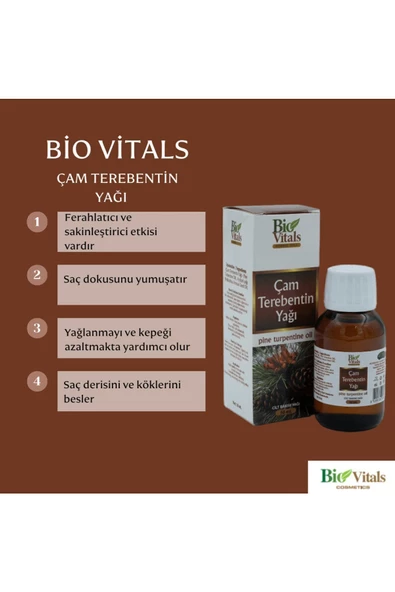 Pazariz Çam Terabentin Yağı 50 ml - Resim 3