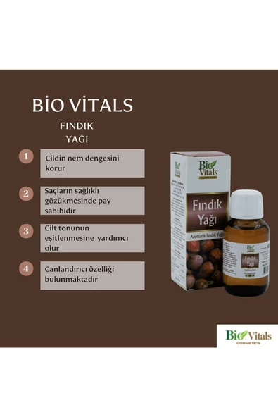 Pazariz Antioksidan Fındık Yağı 50 ml - Resim 3