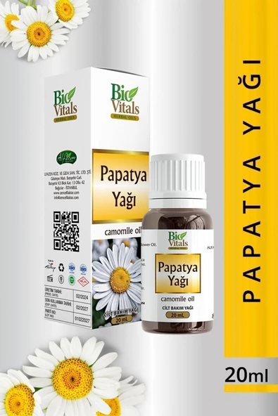 Pazariz Papatya Yağı 20 Ml ürün görseli 1