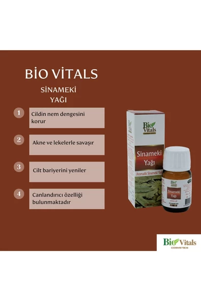 Pazariz Sinameki Yağı 20 ml - Resim 3