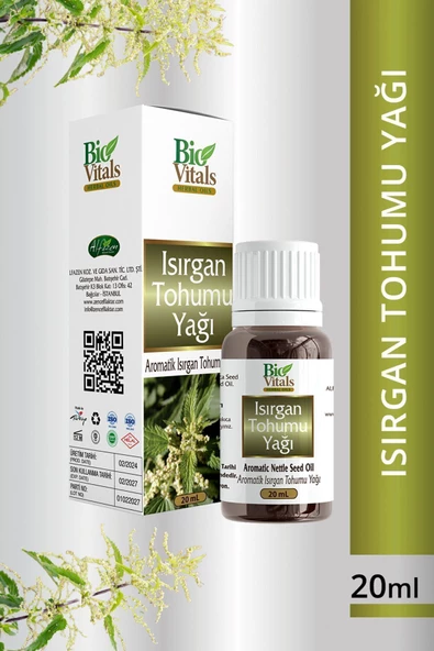 Pazariz Isırgan Yağı 20ml