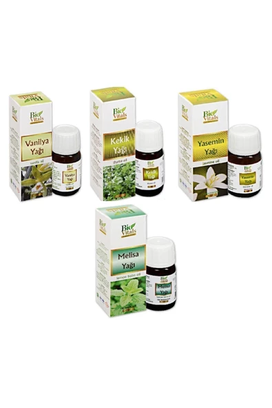 Pazariz Vanilya Kekik Yasemin Melisa-aromatik Masaj-cilt Bakım Yağ Seti ürün görseli 1