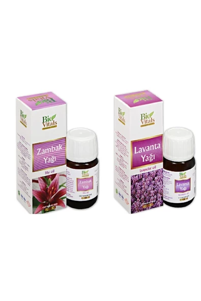 Pazariz Zambak Ve Lavanta-aromatik Masaj-cilt Bakım Yağ Seti - Resim 2