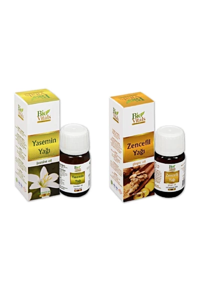 Pazariz Yasemin Ve Zencefil-aromatik Masaj-cilt Bakım Yağ Seti ürün görseli 1