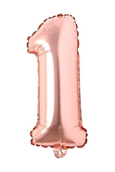 Pazariz 40 Inç 100 Cm Rose Gold Folyo Rakam Balon 1 ürün görseli