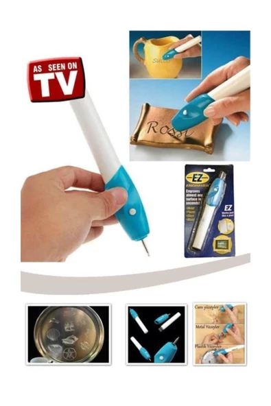 Pazariz Gravür Oyma Kalemi (metal, Ahşap, Cam) Ez Engraver - 2