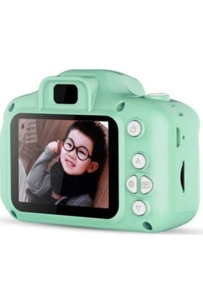 Pazariz Mini 1080p Çocuklar Için Dijital Fotoğraf Makinesi-oyun,video,filtre-son Versiyon 8 Gb Sd Ka - 2