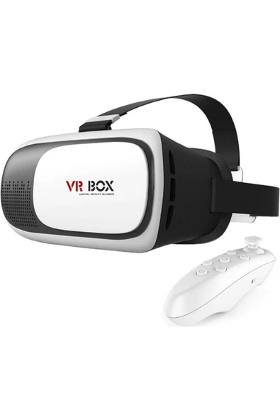 Pazariz Vr Box 3.2 3d Sanal Gerçeklik Gözlüğü Ve Bluetooth Kumanda