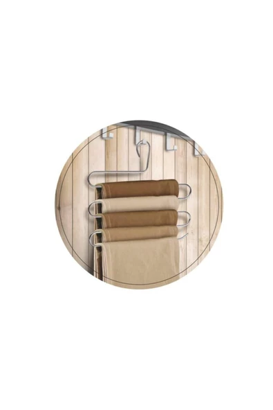 Pazariz 5 Katlı Pantalon Ve Eşarp Askısı ürün görseli 1