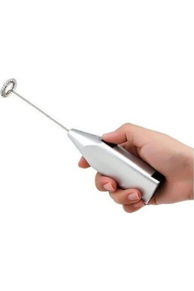 Pazariz Fırsat Ayı Cappucino Mixer Çok Amaçlı Pilli Mini Mixer Kahve Süt Köpürtücü Karıştırıcı - 2