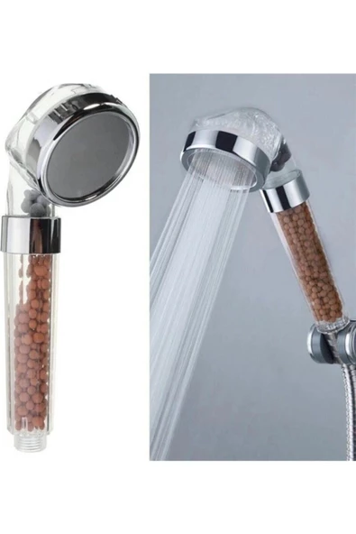 Pazariz Eden Boncuklu Süper Tazyikli Su Tasarruflu Duş Başlığı - Resim 3