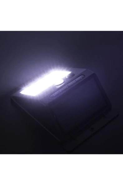 Pazariz Solar Light Güneş Enerjili 20 Led Li Bahçe Aydınlatma Solar Dış Mekan Lambası Hareket Sensörlü - Resim 2