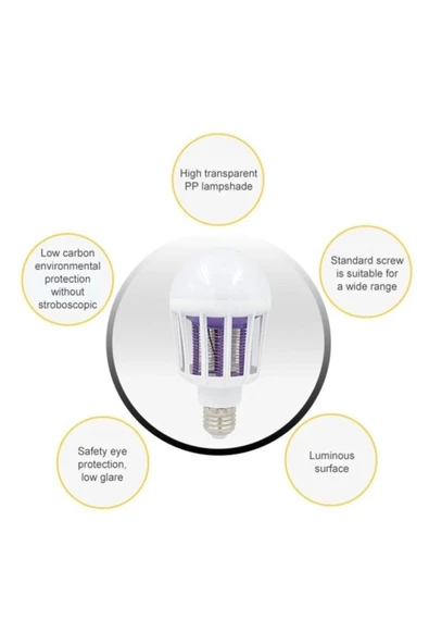 Pazariz Pazarız Sinek Öldürücü + Tasarruflu Led Ampül 15 Watt - 3