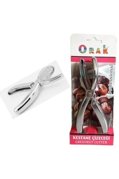 Pazariz Pazarız Metal Kestane Çizici Kestane Çizer Kestane Çizeceği ürün görseli 1
